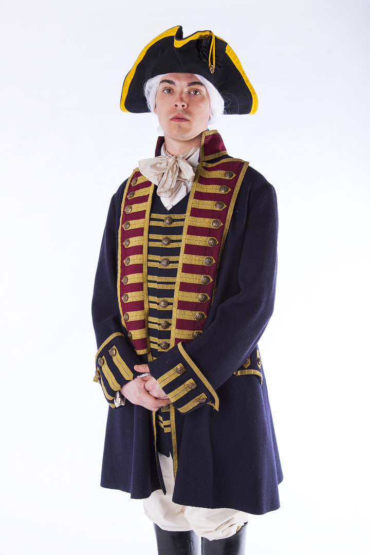 British Naval Officer, Historical | Thunder Thighs Costumes Ltd.